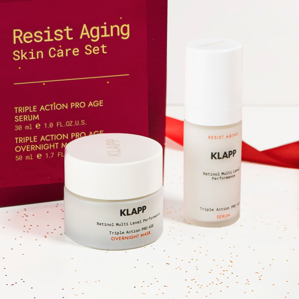 Klapp Набор Resist Aging Skincare Set маска 50 мл  сыворотка 30 мл. фото