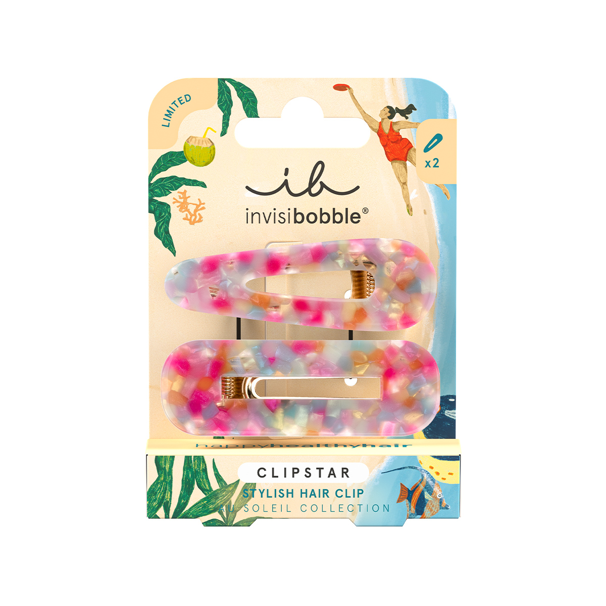 Инвизибабл Заколка для волос Au Soleil Dazzling Wave (Invisibobble, Clipstar) фото 2
