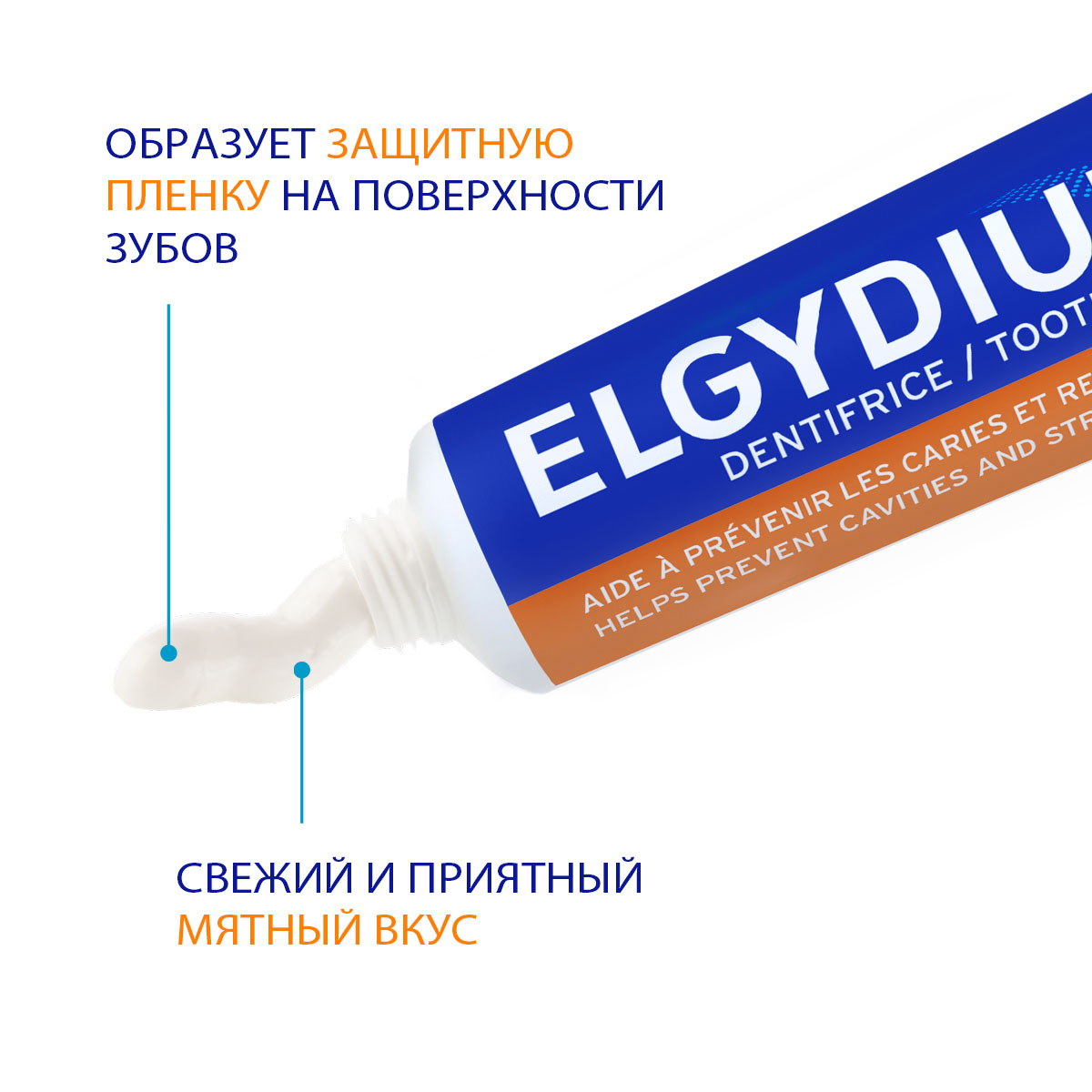 Эльгидиум Зубная паста для защиты от кариеса 