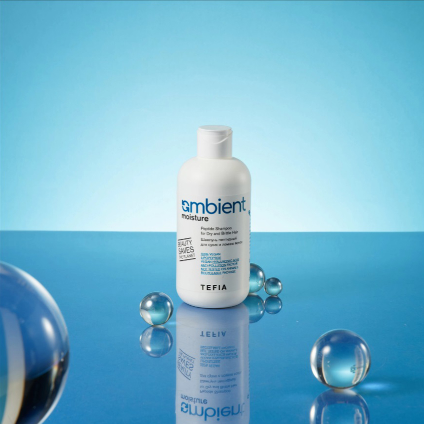 Тефия Шампунь пептидный для сухих и ломких волос, 250 мл (Tefia, Ambient) Тефия Шампунь пептидный для сухих и ломких волос, 250 мл (Tefia, Ambient) фото 1