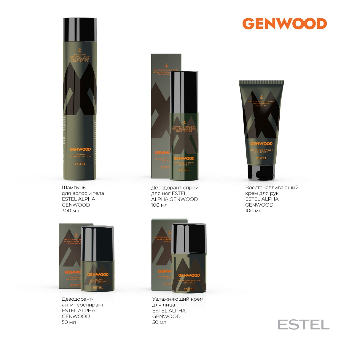 Эстель Дезодорант-антиперспирант, 50 мл (Estel, Genwood) фото 4