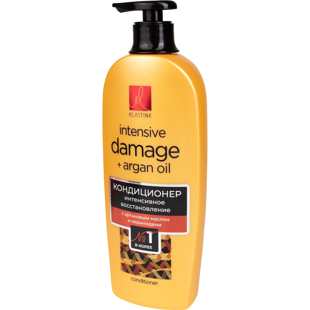 Эластин Кондиционер для интенсивного восстановления поврежденных волос Moroccan Argan Oil, 680 мл (Elastine, Care) фото 3