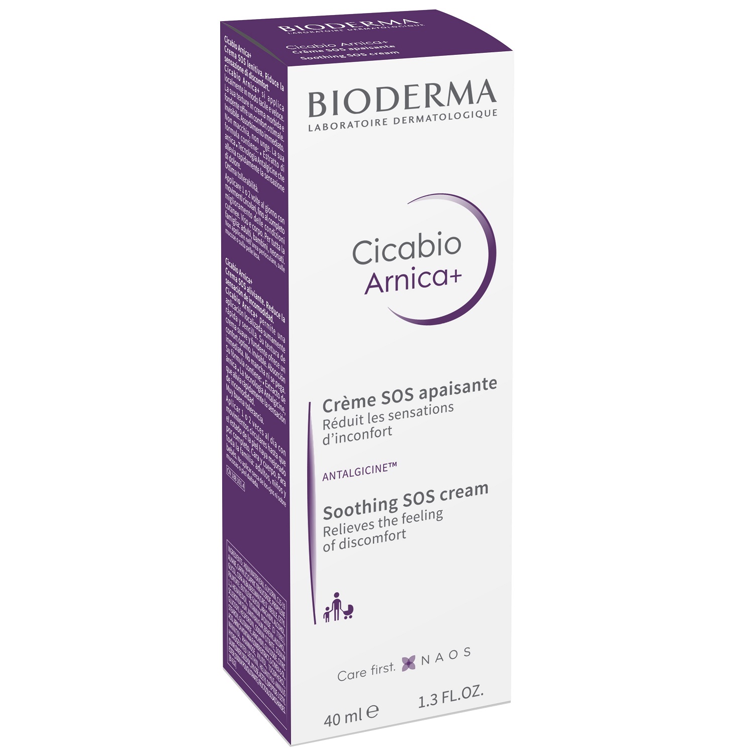 Биодерма Успокаивающий SOS крем Arnica+, 40 мл (Bioderma, Cicabio) фото 2