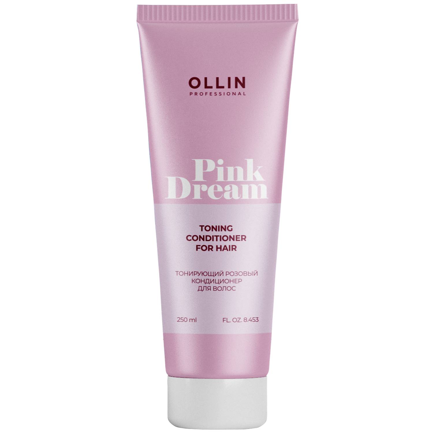 Оллин Професионал Тонирующий розовый кондиционер для волос, 250 мл (Ollin Professional, Pink Dream) фото 0