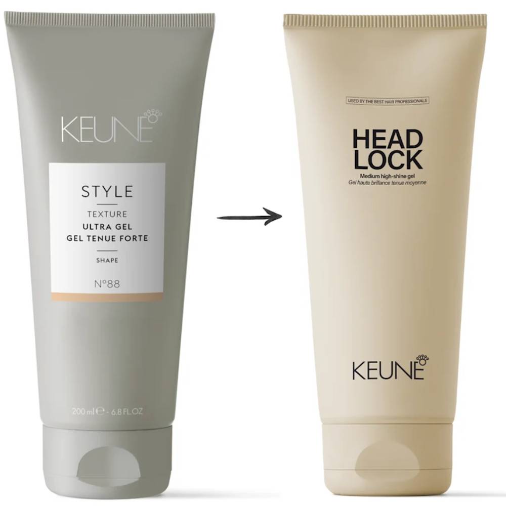 Кёне Гель ультра сильной фиксации Head Lock, 200 мл (Keune, Style New) фото 1