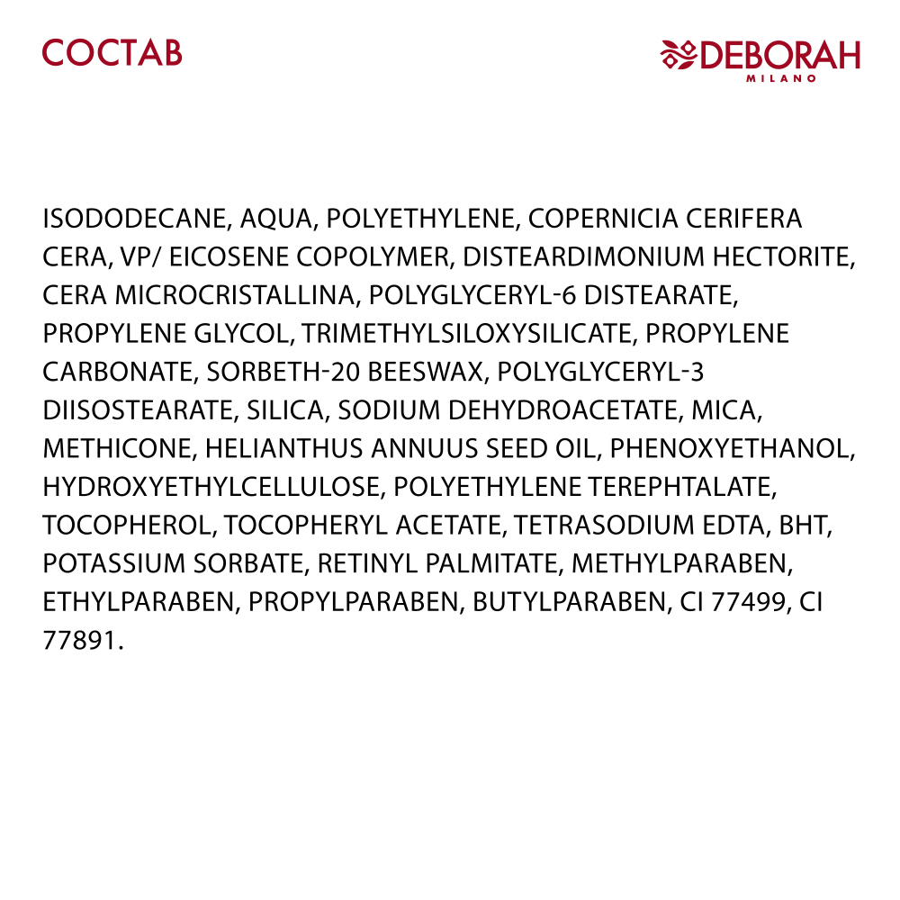 Дебора Водостойкая тушь для ресниц 