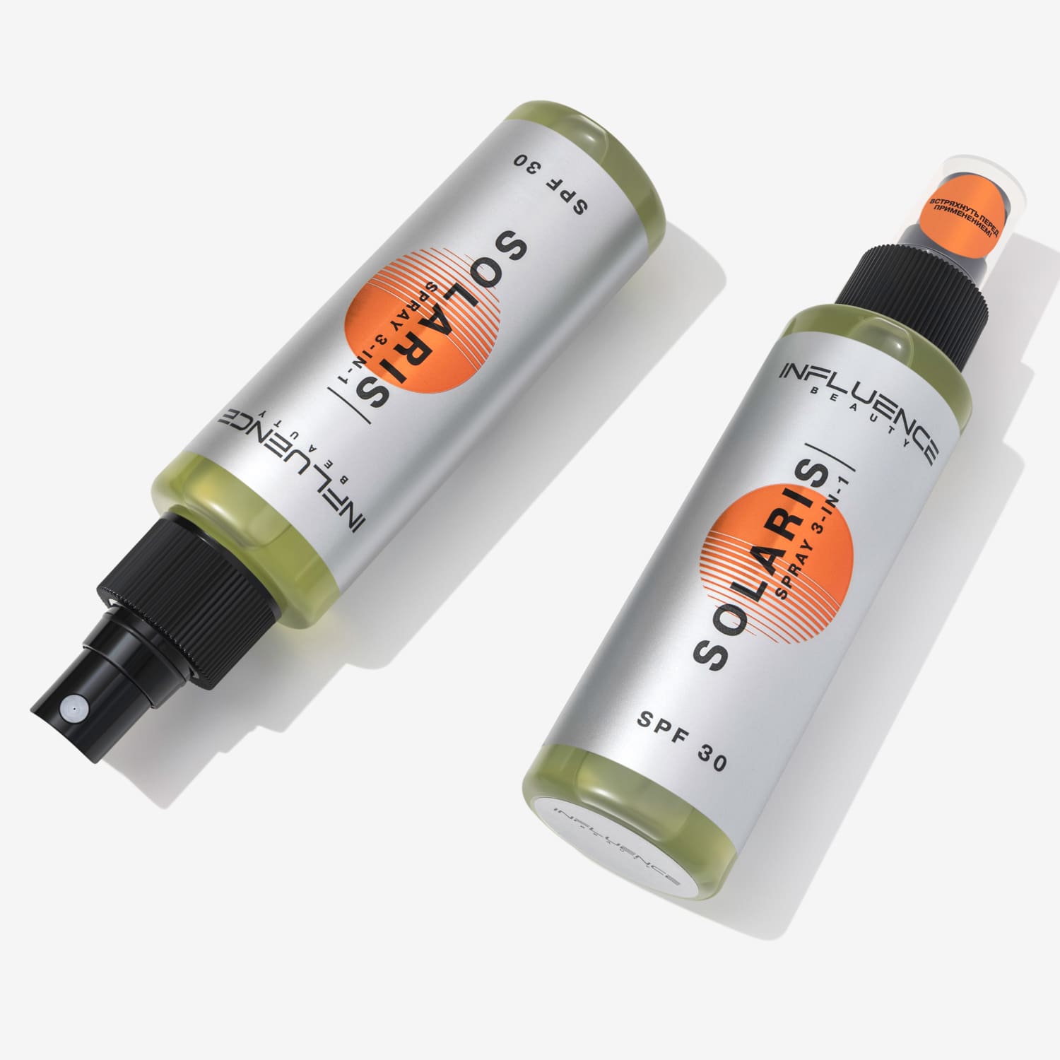 Солнцезащитный спрей для лица Solaris SPF30 с увлажняющими компонентами (INFLUENCE beauty, Лицо)  Солнцезащитный спрей для лица Solaris SPF30 с увлажняющими компонентами (INFLUENCE beauty, Лицо) фото 7