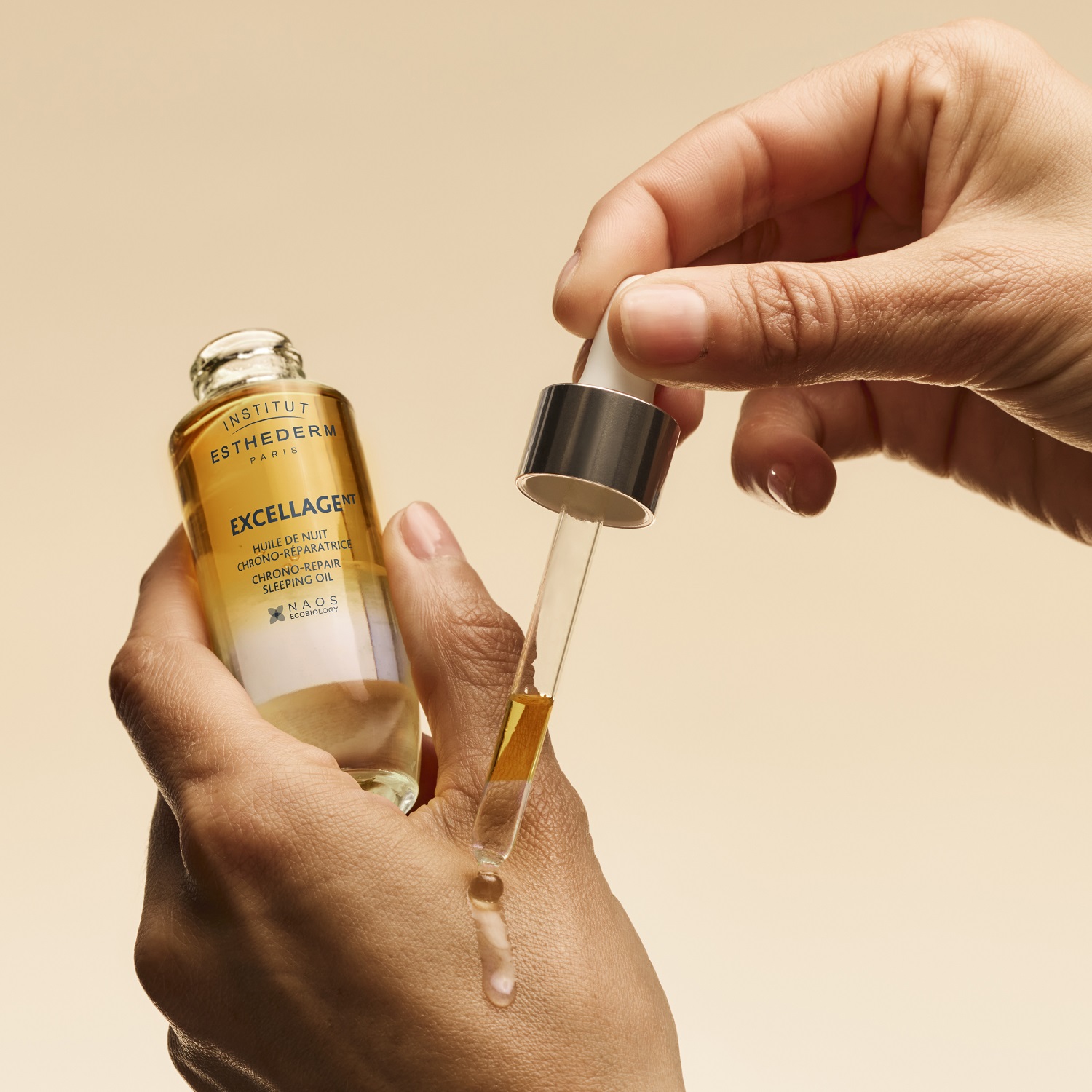 Институт Эстедерм Восстанавливающее ночное масло для лица, 30 мл (Institut Esthederm, Excellage) фото 1