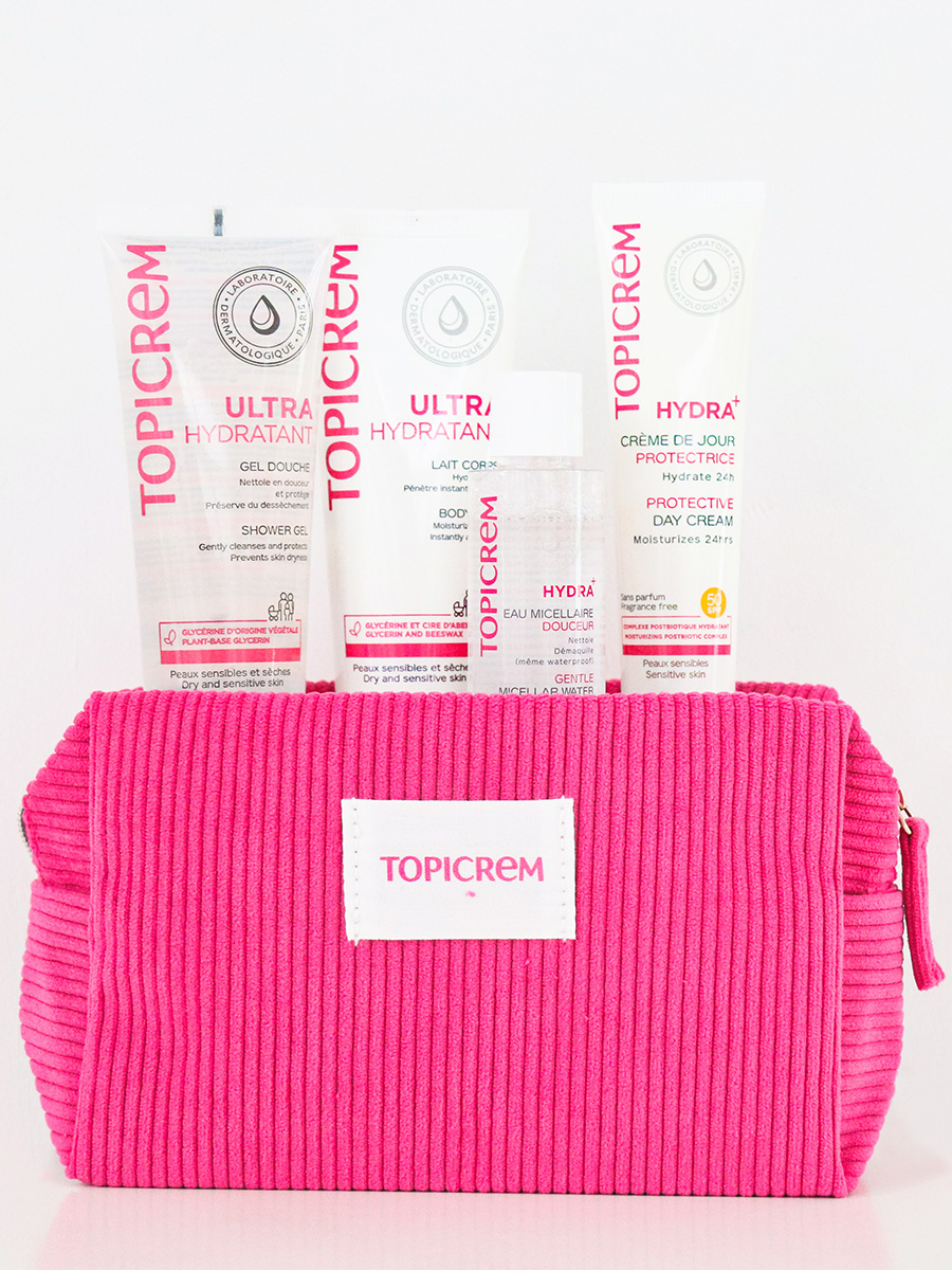 Топикрем Набор: дневной крем 40 мл + мицеллярная вода 40 мл + гель для душа 75 мл + молочко 75 мл (Topicrem, Ультра-увлажнение - чувствительная и сухая кожа) фото 3