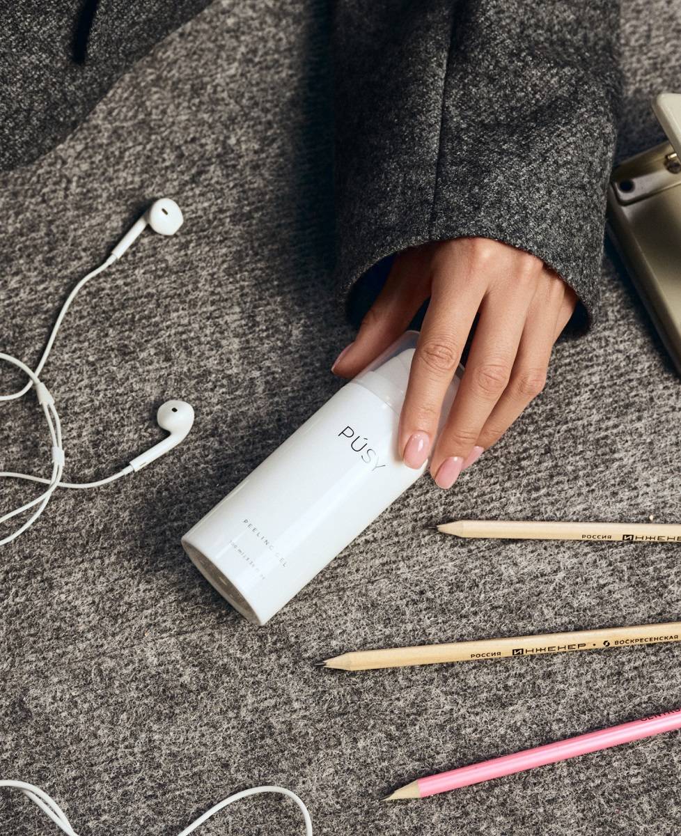 Пуси Пилинг-скатка для лица, 100 мл (Pusy, Face) фото 3