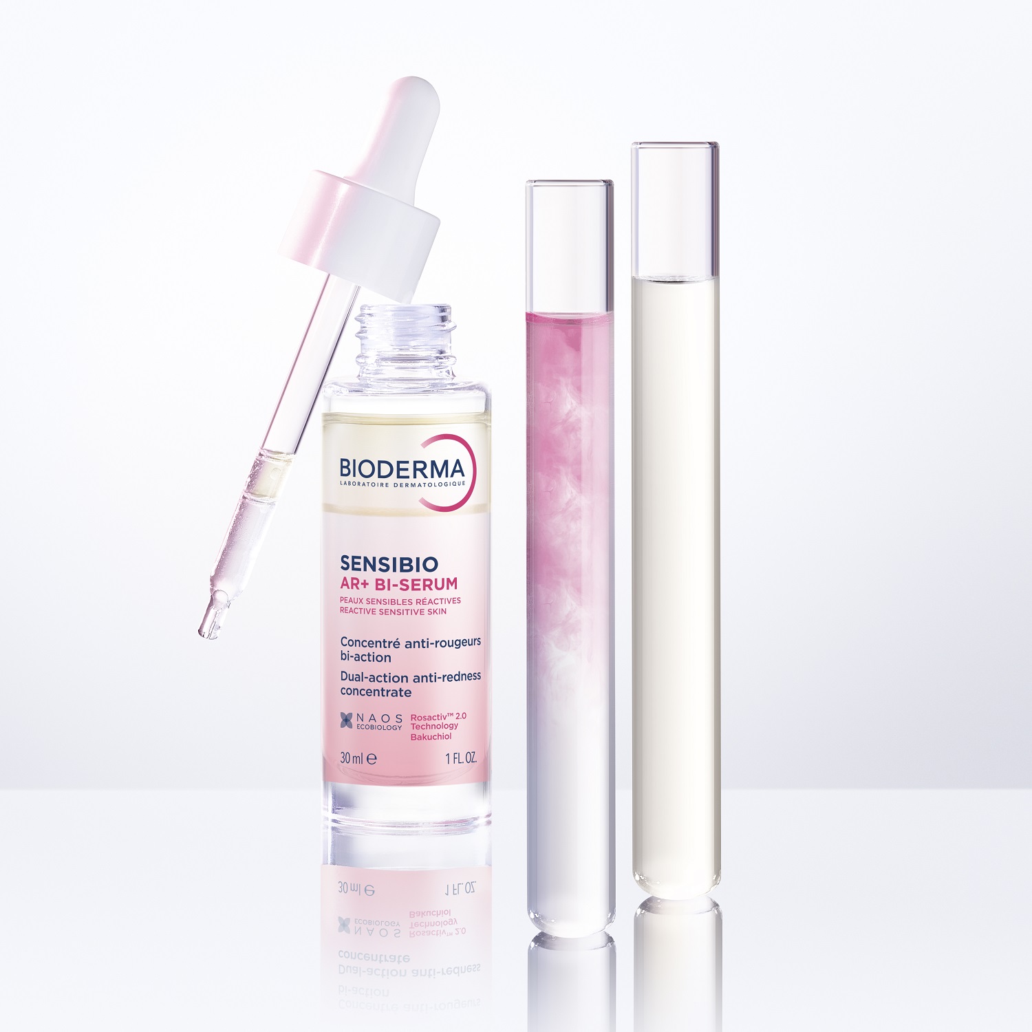 Биодерма Успокаивающая сыворотка AR+ против покраснений и морщин, 30 мл (Bioderma, Sensibio) фото 1