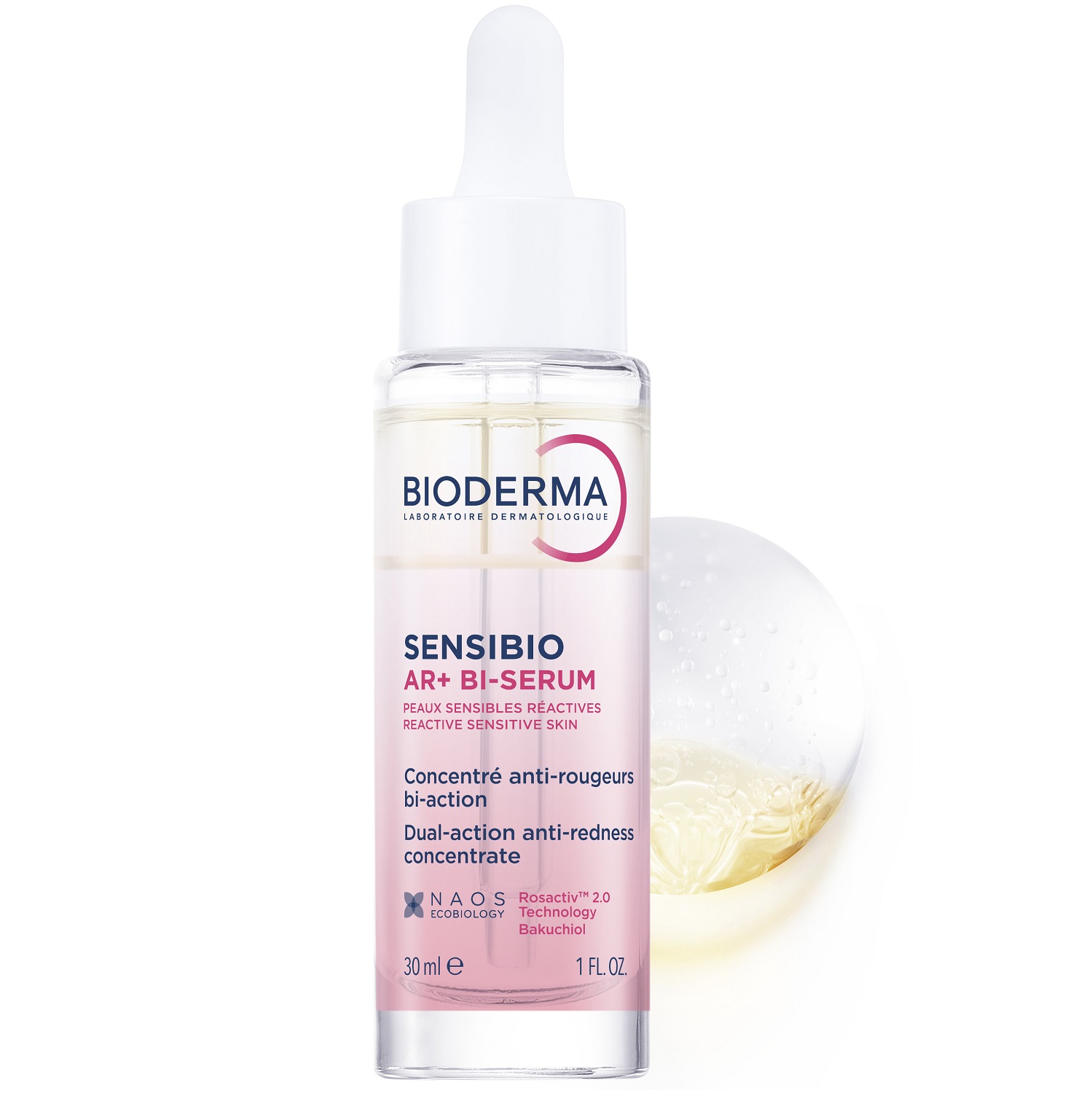 Биодерма Успокаивающая сыворотка AR+ против покраснений и морщин, 30 мл (Bioderma, Sensibio) фото 7