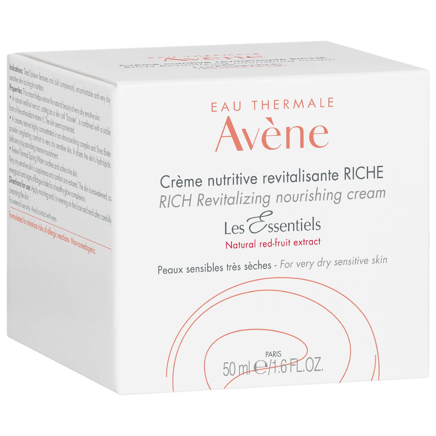 Avene Восстанавливающий питательный крем Rich для очень сухой чувствительной кожи, 50 мл. фото
