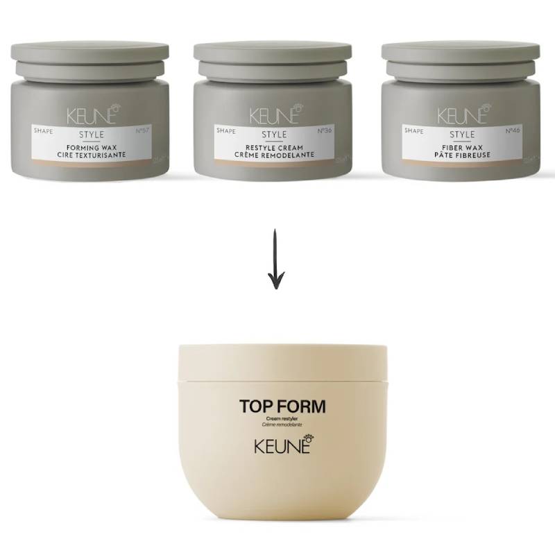 Кёне Крем-воск средней фиксации Top Form, 100 мл (Keune, Style New) фото 1