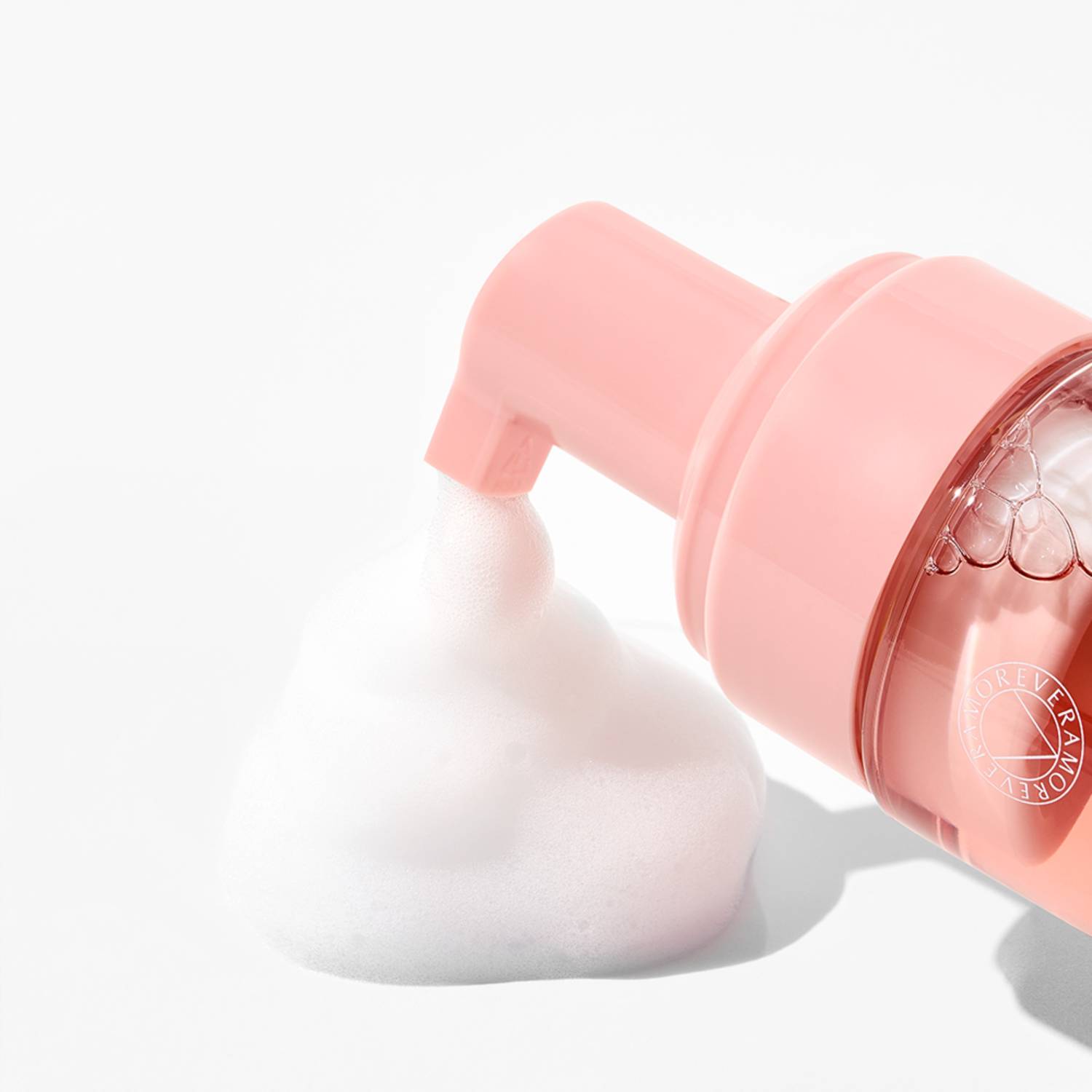 Вераморе Очищающая пенка для лица Rose & Tea Tree Bubble Deep cо спикулами, маслом чайного дерева и гидролатом розы, 150 мл (Veramore, ) фото 3