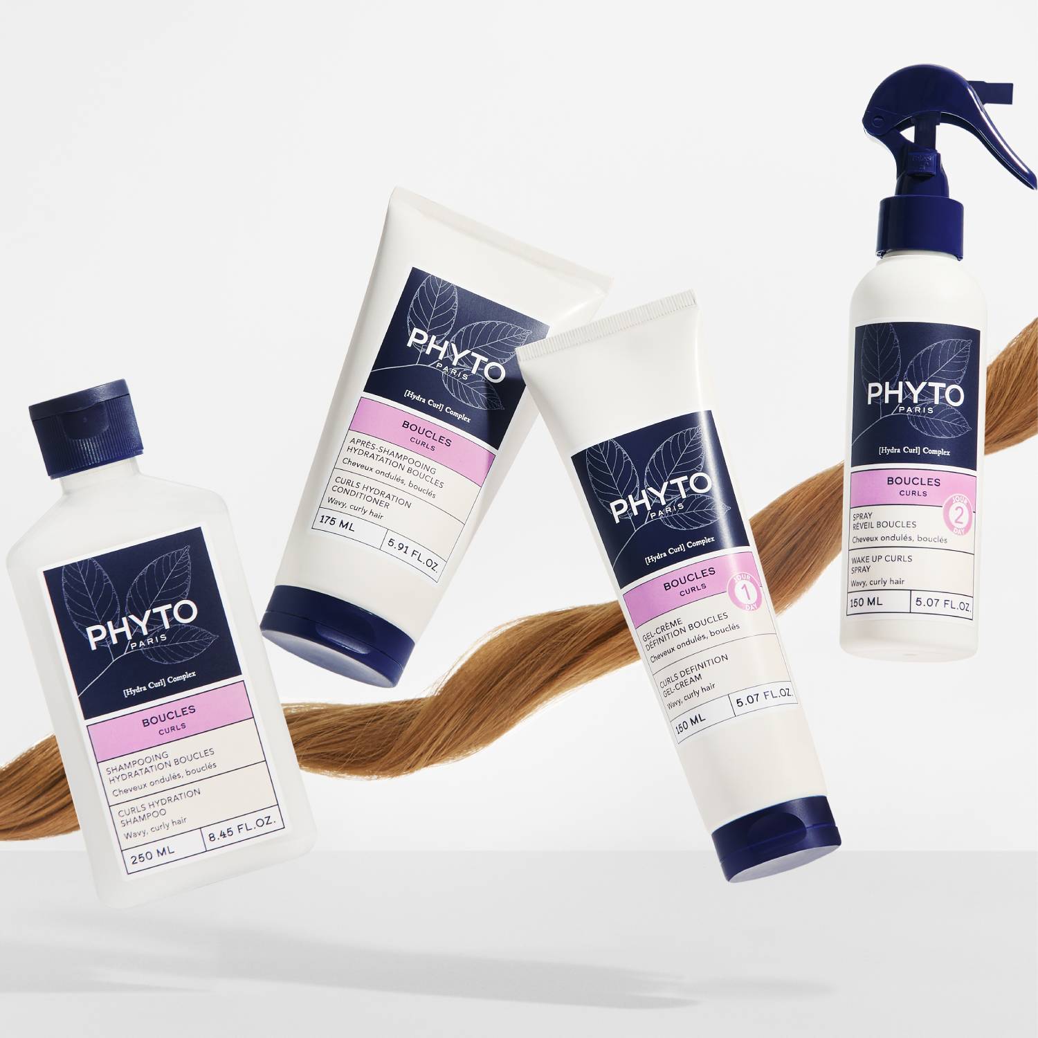 Phyto Бессиликоновый гель-крем для вьющихся волос Curls Definition, 150 мл. фото