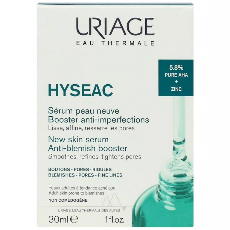 Урьяж Обновляющая сыворотка-бустер против несовершенств кожи, 30 мл (Uriage, Hyseac) фото 1
