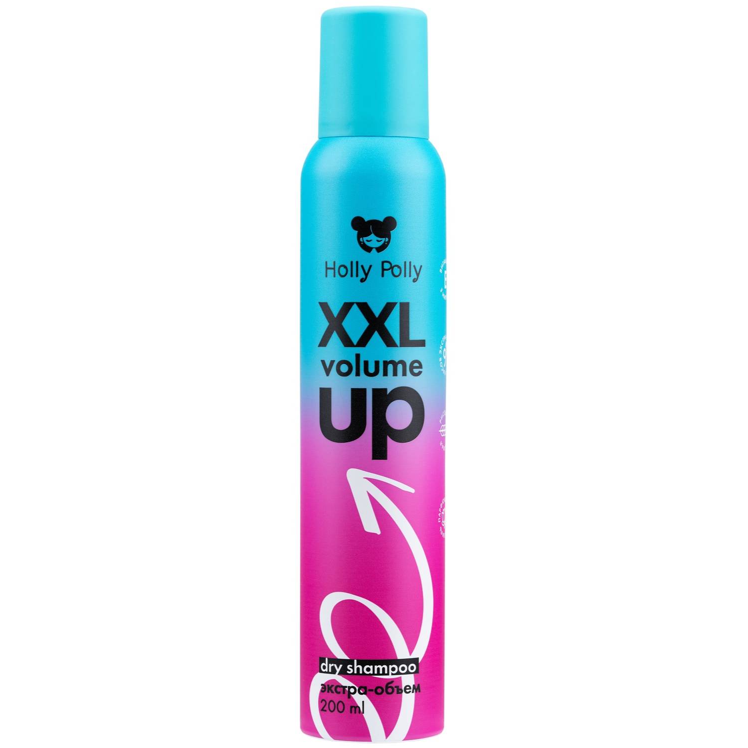 Холли Полли Сухой шампунь для экстра-объема волос XXL Volume Up, 200 мл (Holly Polly, Dry Shampoo) фото 0