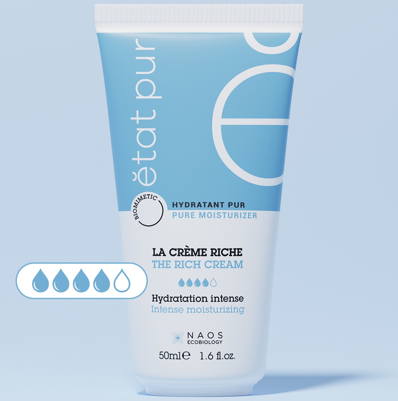 Эта пюр Увлажняющий крем с насыщенной текстурой для лица и шеи, 50 мл (Etat Pur, Уход) фото 3