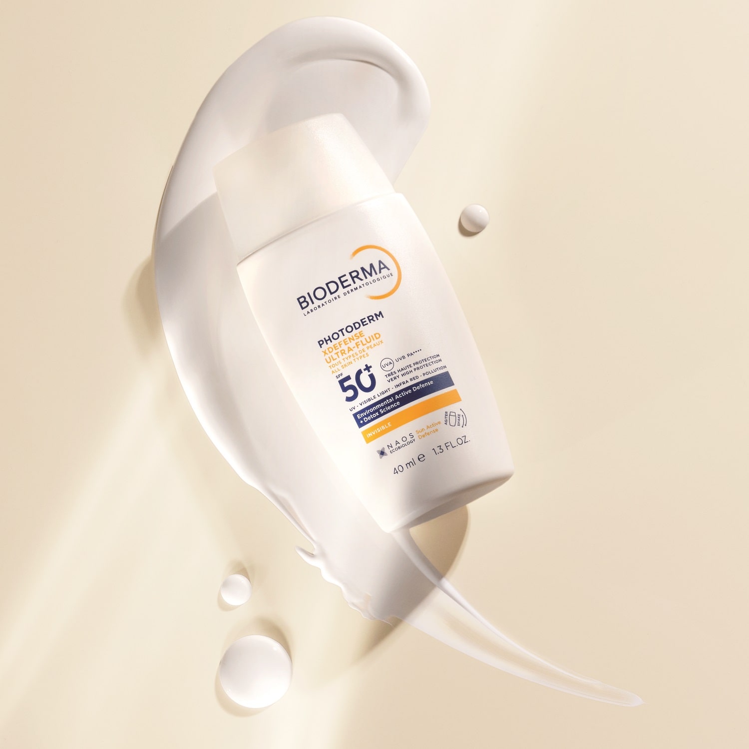 Биодерма Солнцезащитный флюид для всех типов кожи Xdefense SPF50+, 40 мл (Bioderma, Photoderm) фото 1