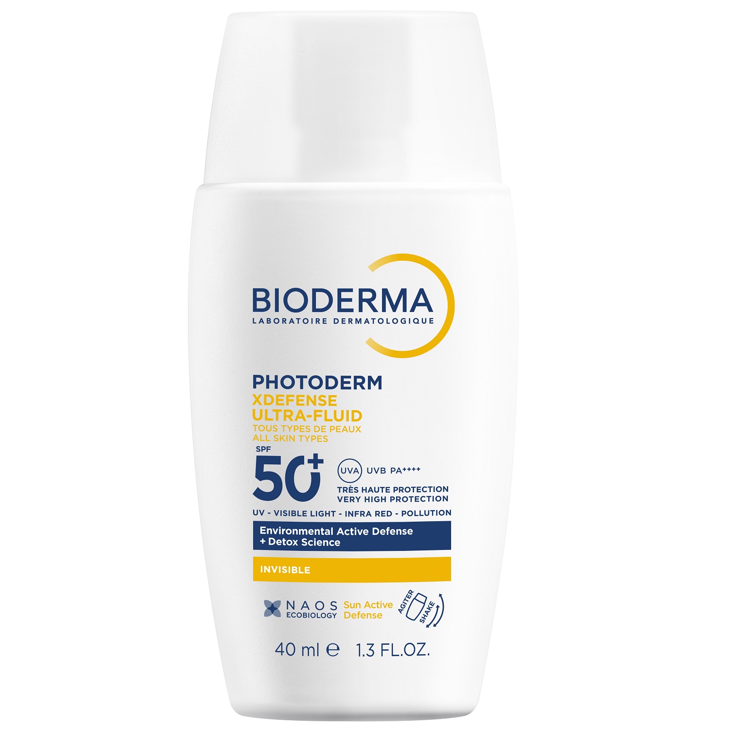 Биодерма Солнцезащитный флюид для всех типов кожи Xdefense SPF50+, 40 мл (Bioderma, Photoderm) фото 3