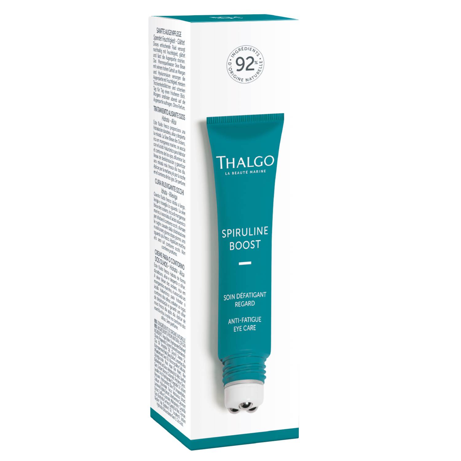 Тальго Энергизирующий гель для коррекции морщин кожи вокруг глаз, 15 мл (Thalgo, Spiruline Boost) Тальго Энергизирующий гель для коррекции морщин кожи вокруг глаз, 15 мл (Thalgo, Spiruline Boost) фото 3