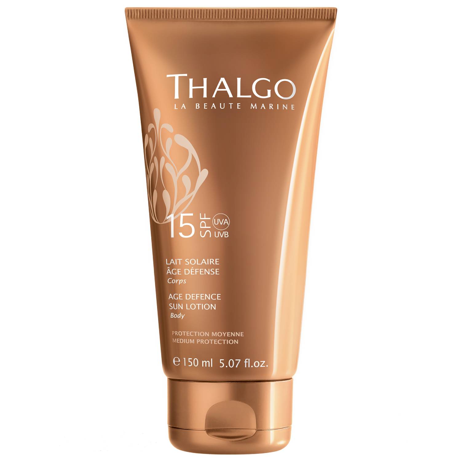 Тальго Антивозрастное солнцезащитное молочко для тела SPF15, 150 мл (Thalgo, Sun Care) фото 0