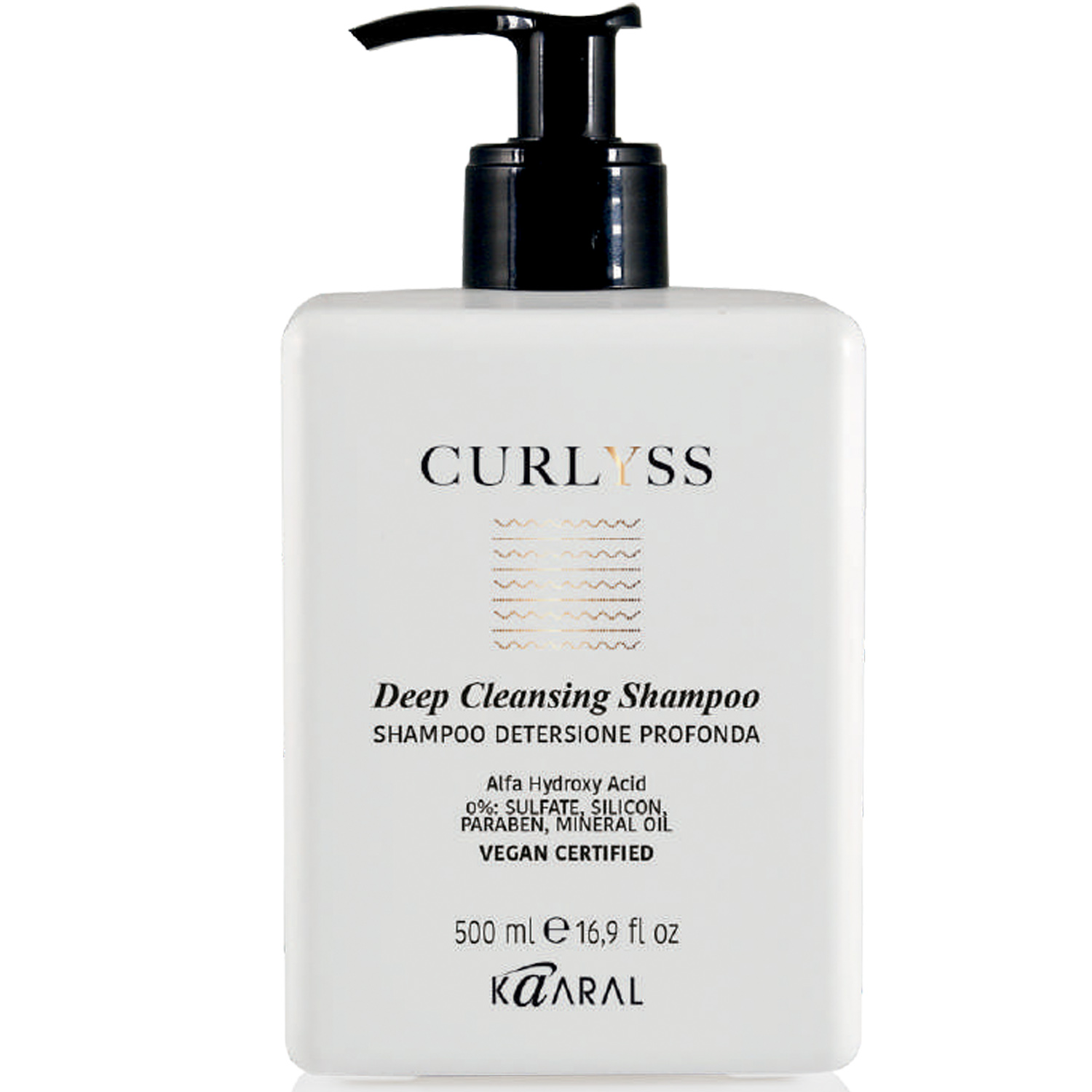 Каарал Шампунь для глубокого очищения волос Deep Cleansing Shampoo pH8, 500 мл (Kaaral, Curliss) фото 0