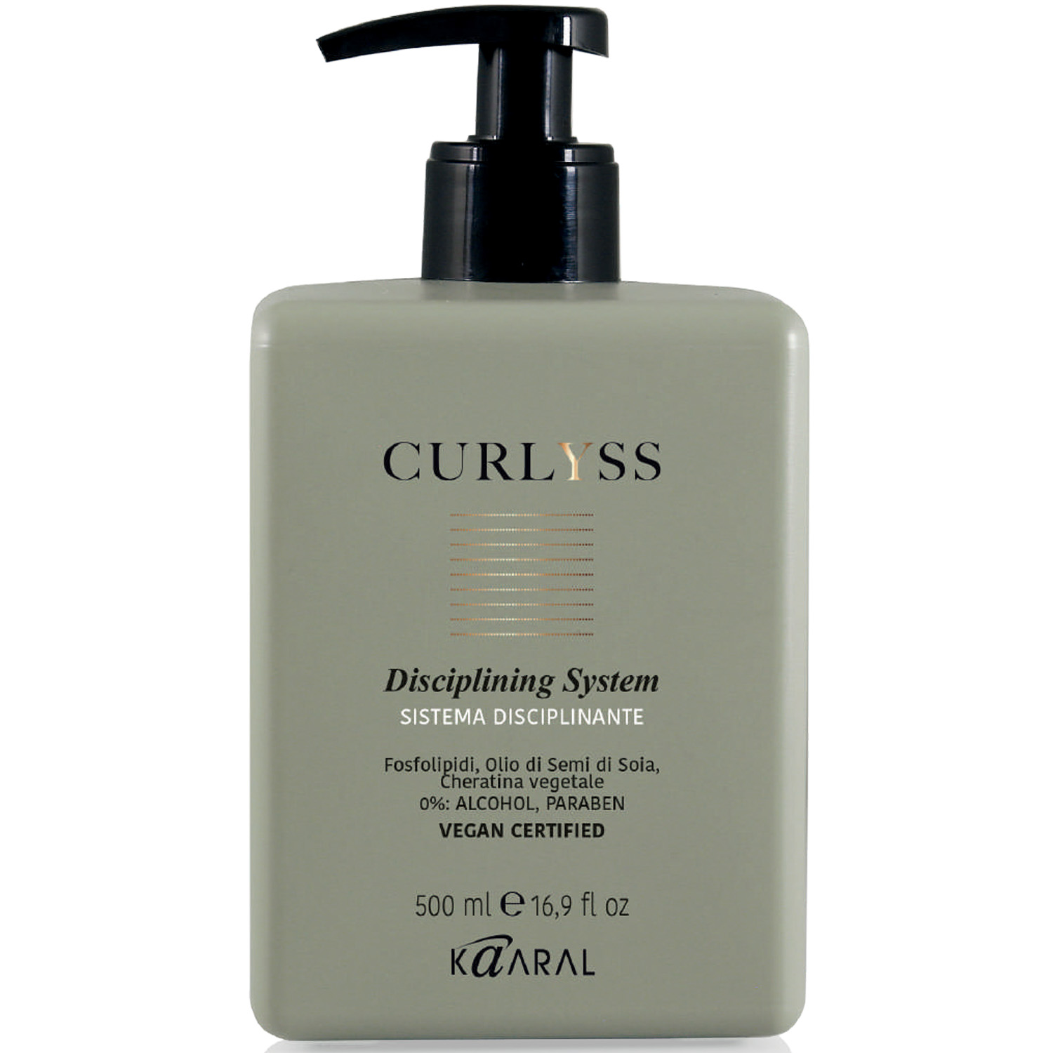 Каарал Дисциплинирующий крем с Anti-frizz эффектом Disciplining System, 500 мл (Kaaral, Curliss) фото 0