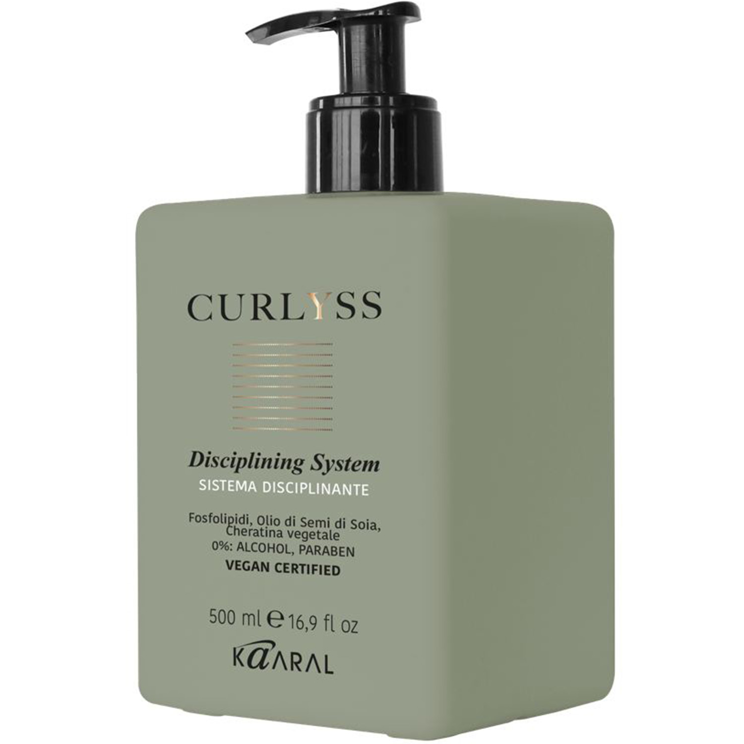 Каарал Дисциплинирующий крем с Anti-frizz эффектом Disciplining System, 500 мл (Kaaral, Curliss) фото 1