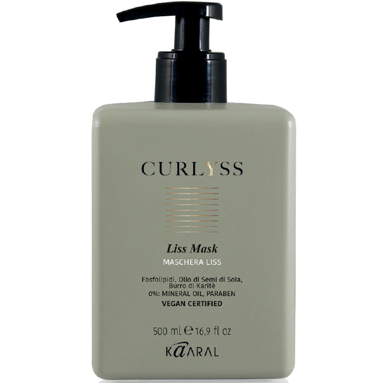 Каарал Разглаживающая маска для волос Liss Mask, 500 мл (Kaaral, Curliss) фото 0
