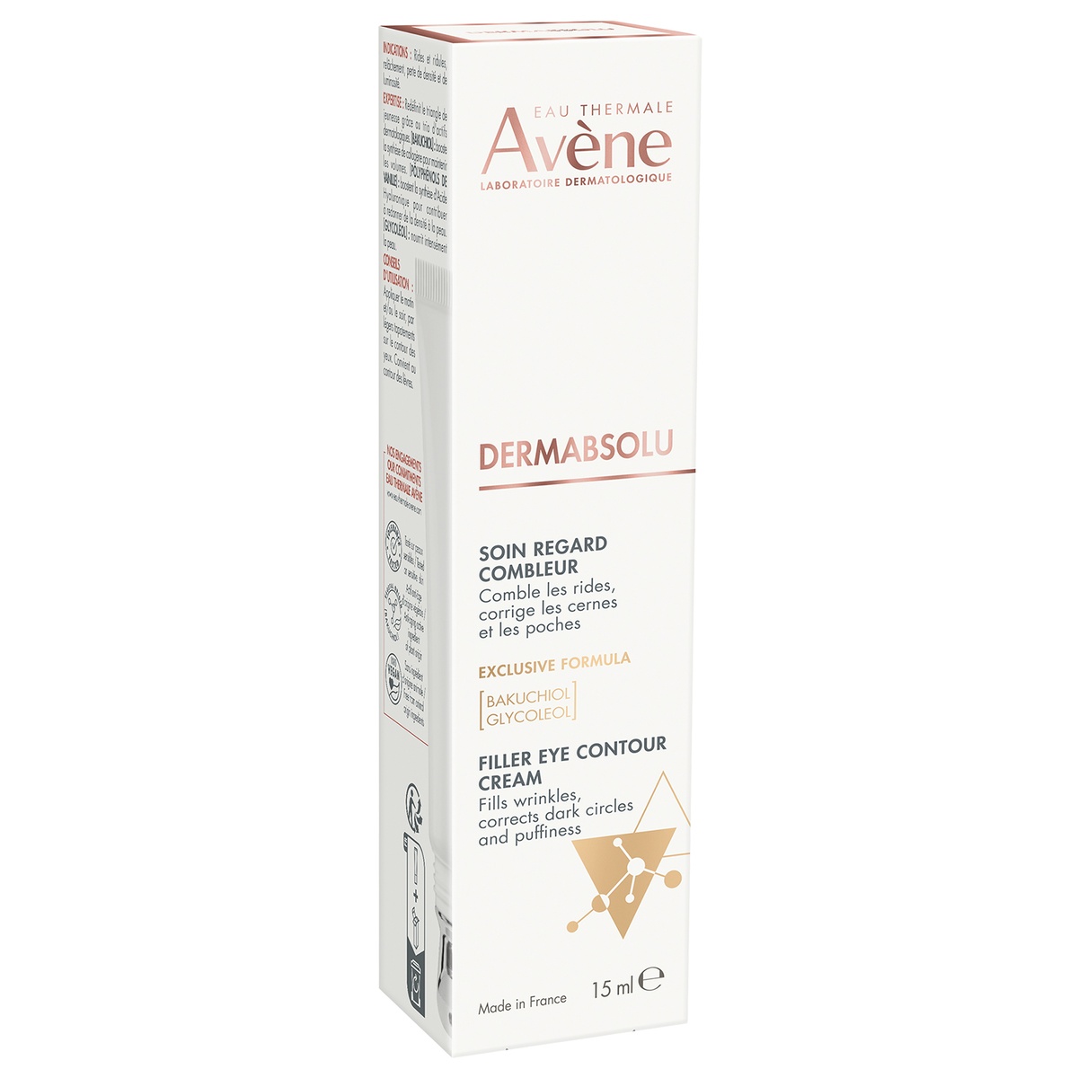 Авен Восстанавливающий крем-филлер для кожи вокруг глаз, 15 мл (Avene, DermAbsolu) фото 2