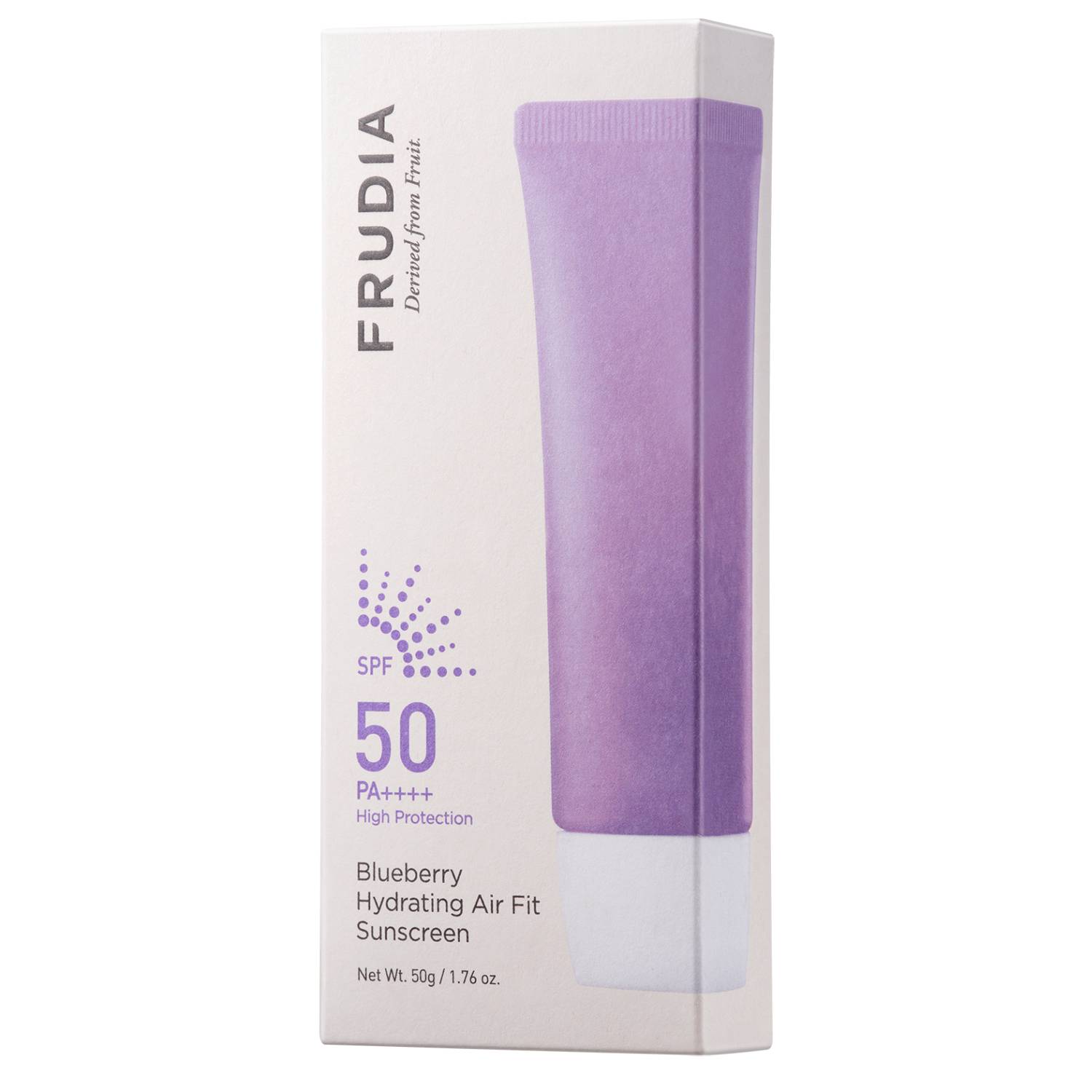 Фрудиа Легкий увлажняющий солнцезащитный крем с черникой SPF50 / PA++++, 50 г (Frudia, Увлажнение с черникой) Фрудиа Легкий увлажняющий солнцезащитный крем с черникой SPF50 / PA++++, 50 г (Frudia, Увлажнение с черникой) фото 2