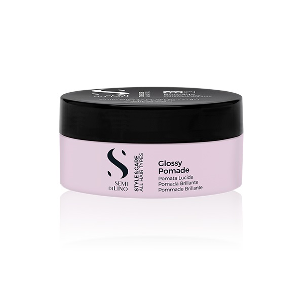 Помада для блеска и сильной фиксации волос Glossy Pomade, 90 мл (Alfaparf Milano, Style & Care)  Помада для блеска и сильной фиксации волос Glossy Pomade, 90 мл (Alfaparf Milano, Style & Care) фото 1