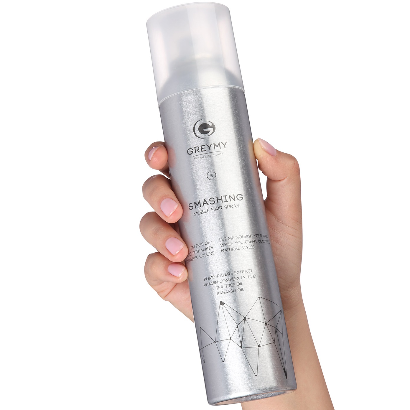 Грэми Лак для волос подвижной фиксации Smashing, 300 мл (Greymy, Style) фото 1