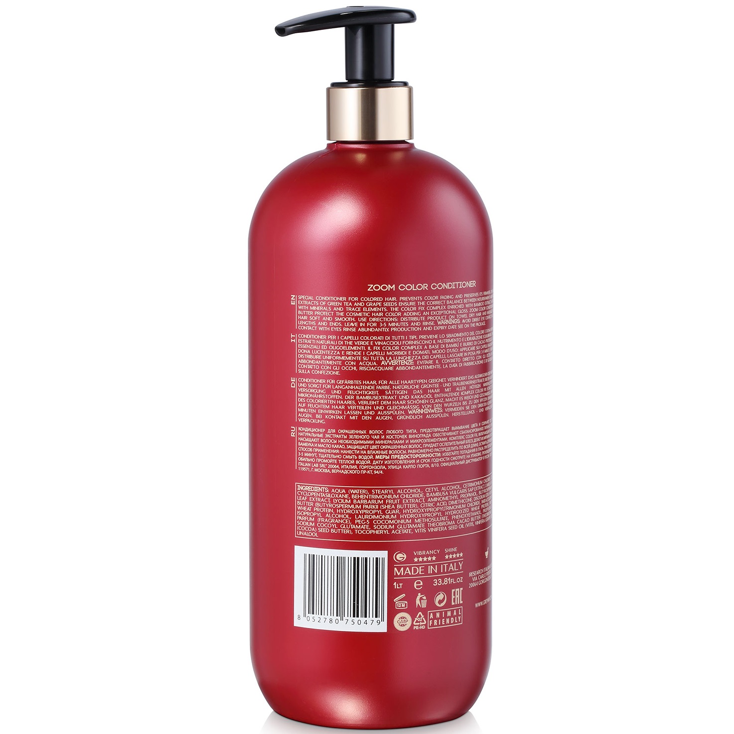 Грэми Оптический кондиционер для окрашенных волос Zoom Color, 1000 мл (Greymy, Color) фото 4