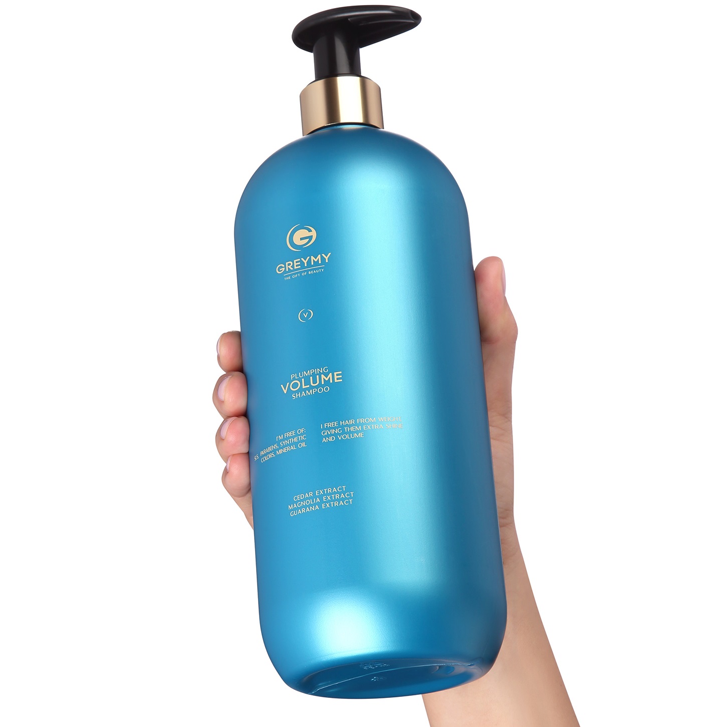Грэми Уплотняющий шампунь для объема волос Plumping Volume, 1000 мл (Greymy, Volume) фото 1