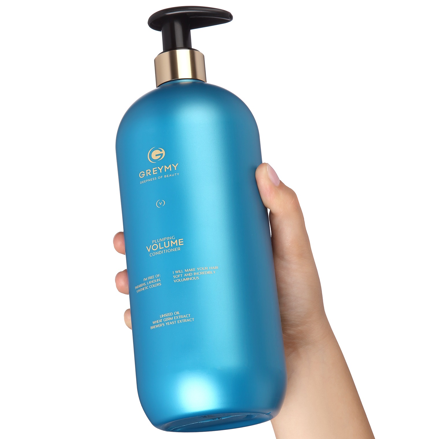 Грэми Уплотняющий кондиционер для объема волос Plumping Volume, 1000 мл (Greymy, Volume) фото 1
