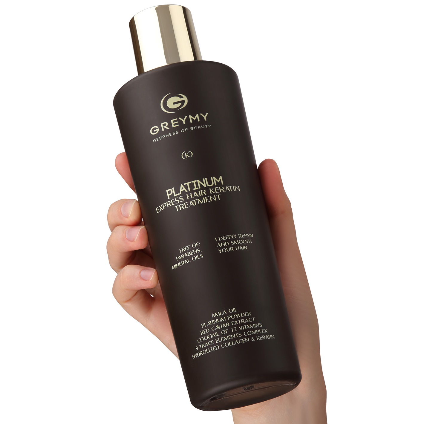 Грэми Кератиновый крем для экспресс разглаживания волос, 500 мл (Greymy, Shine) фото 1