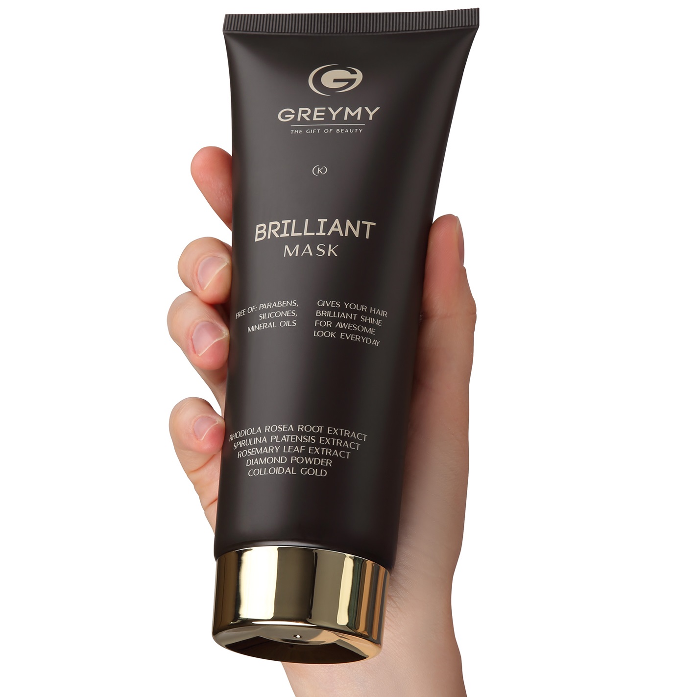 Грэми Бриллиантовая маска для волос Brilliant Mask, 200 мл (Greymy, Shine) фото 1