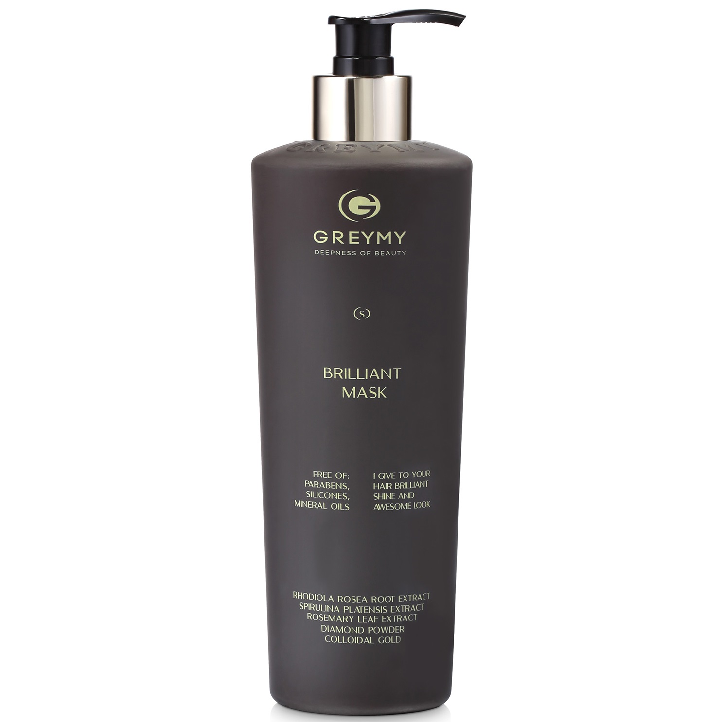 Грэми Бриллиантовая маска для волос Brilliant Mask, 500 мл (Greymy, Shine) фото 0