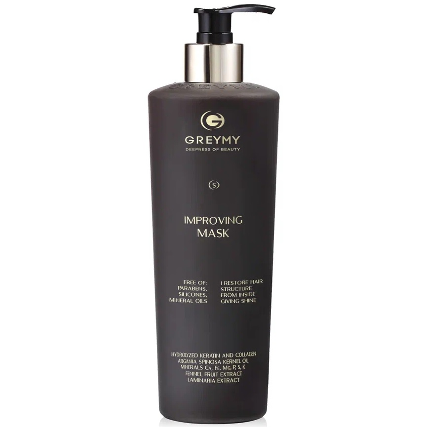 Грэми Совершенствующая маска для волос Improving Mask, 500 мл (Greymy, Shine) фото 0
