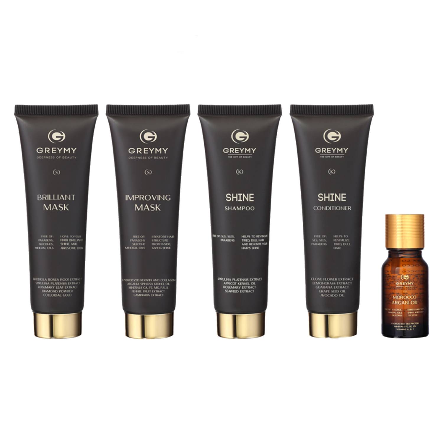 Грэми Набор для волос «На грани совершенства» On The Edge of Perfection (Greymy, Shine) Грэми Набор для волос «На грани совершенства» On The Edge of Perfection (Greymy, Shine) фото 1