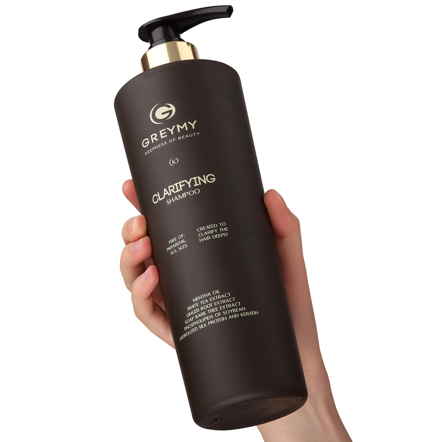 Грэми Шампунь для глубокого очищения волос Clarifying Shampoo, 800 мл (Greymy, Shine) фото 1