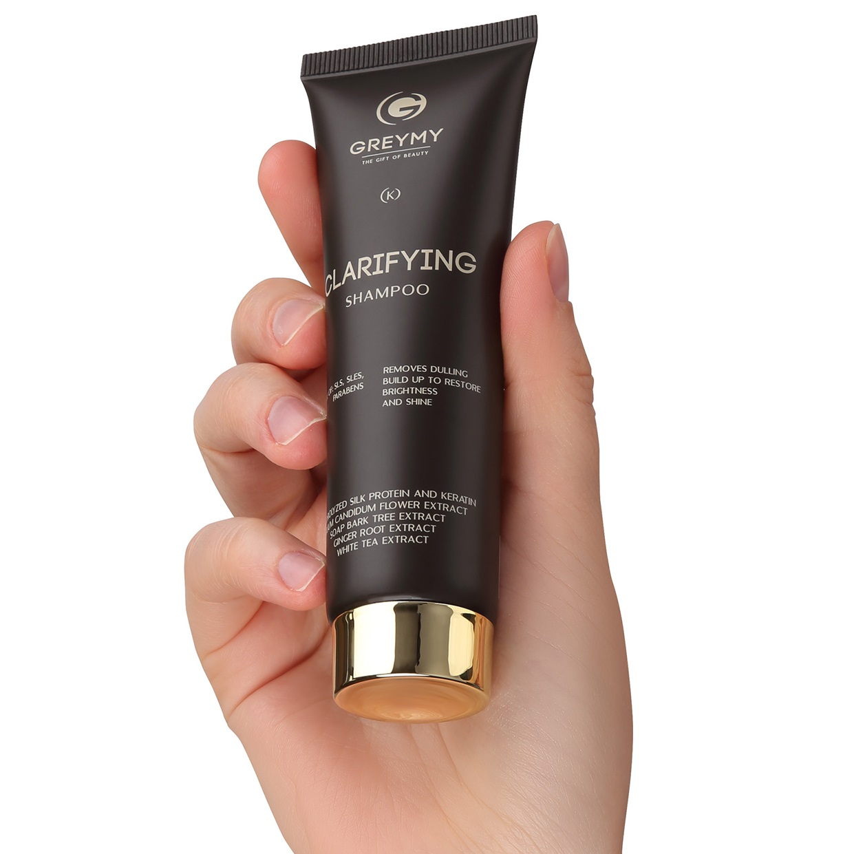 Грэми Шампунь для глубокого очищения волос Clarifying Shampoo, 50 мл (Greymy, Shine) фото 1