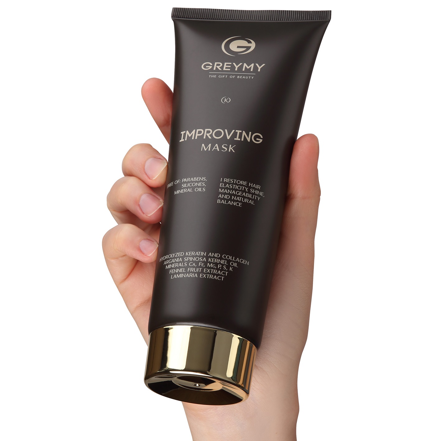 Грэми Совершенствующая маска для волос Improving Mask, 200 мл (Greymy, Shine) фото 1