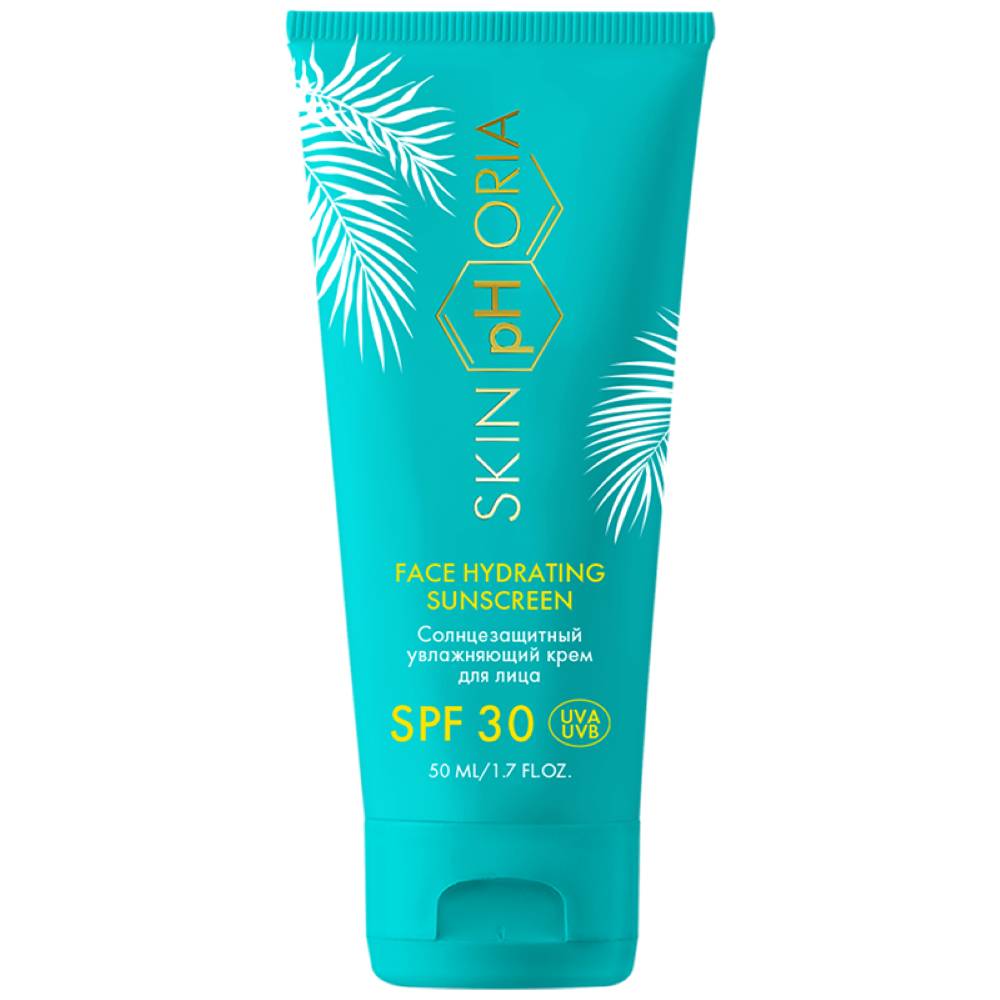 Скинфория Солнцезащитный увлажняющий крем для лица SPF30 Face Hydrating Sunscreen, 50 мл (SkinpHoria, Sun) фото 0
