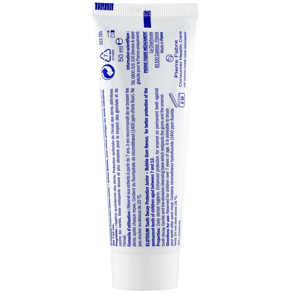 Эльгидиум Зубная паста-гель для защиты от кариеса для взрослых и детей 7+, 50 мл (Elgydium, Kids & Junior) фото 8