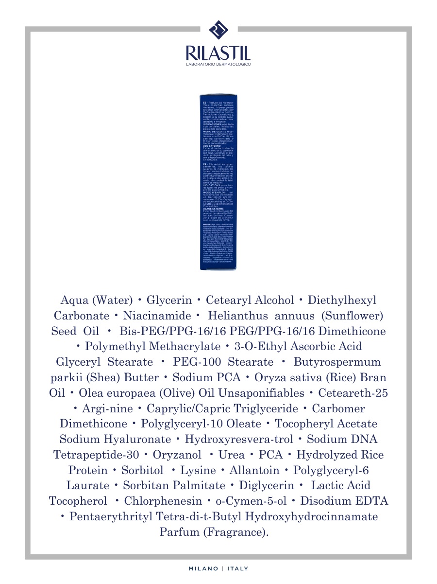 Риластил Депигментирующий крем для ежедневного применения, 40 мл (Rilastil, D-Clar) фото 4
