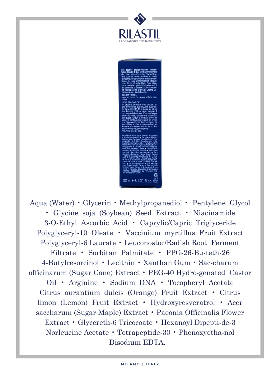Риластил Депигментирующая сыворотка для лица, 30 мл (Rilastil, D-Clar) фото 4